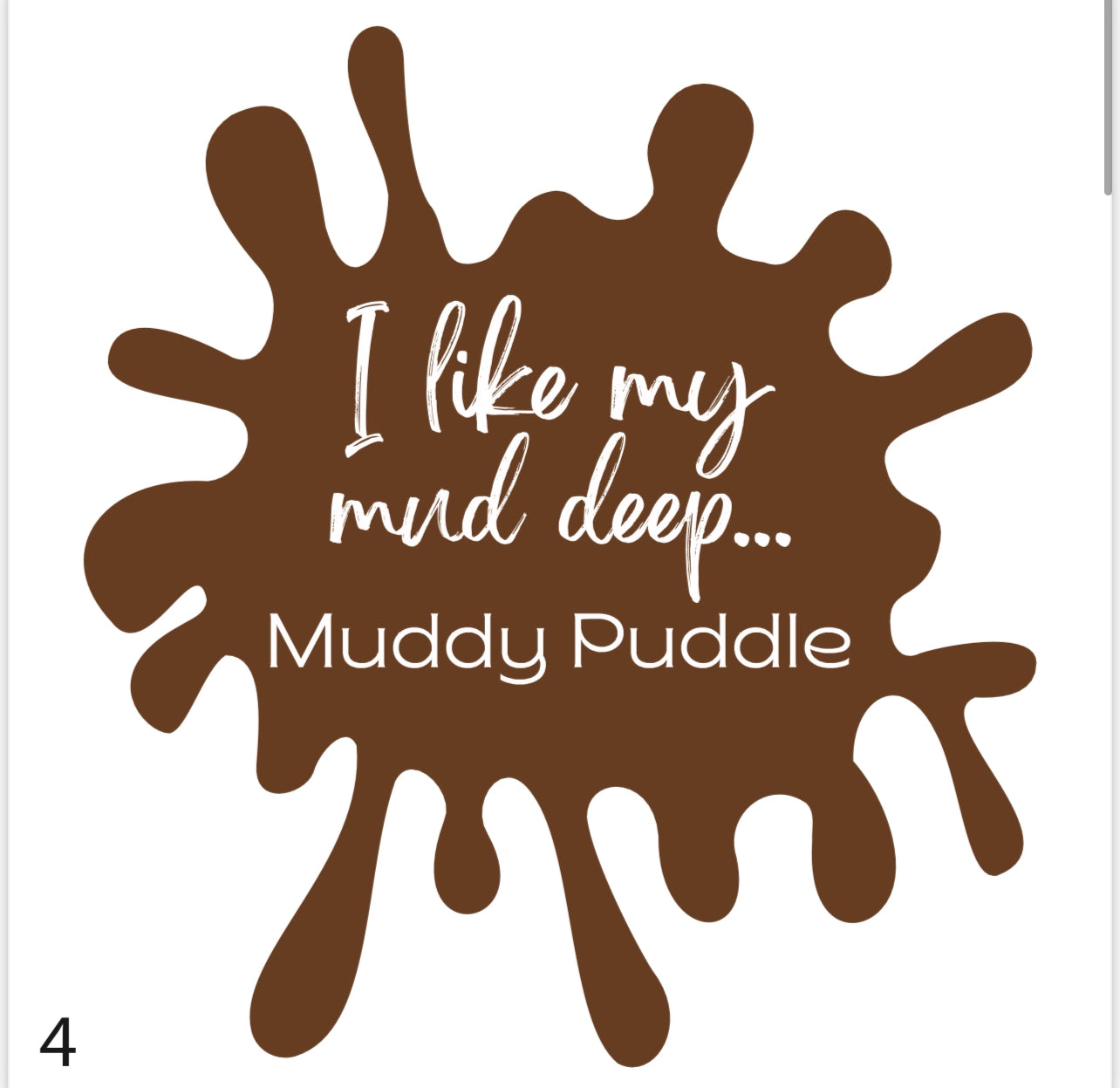 I like my mud deep... Women's Relaxed Jersey V-Neck